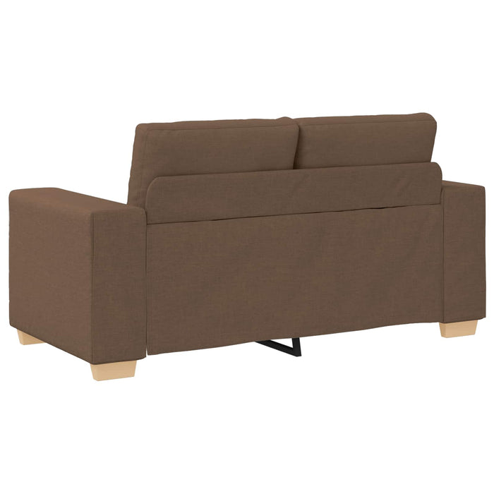 Canapea 2 pcs Maro 221 x 80 x 80 cm Material textil din in WALTI