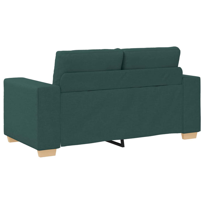 Canapea 2 pcs Verde 221 x 80 x 80 cm Material textil din in WALTI