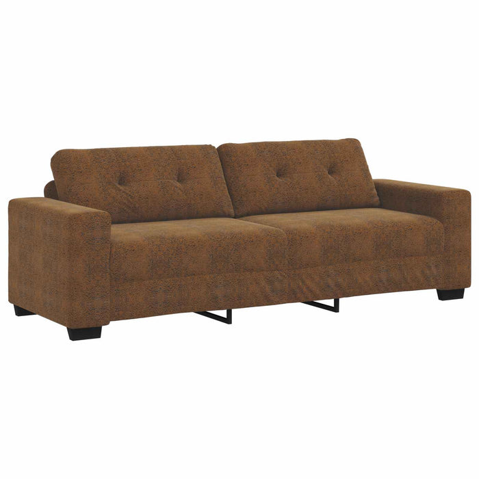 Canapea 2 pcs Maro 221 x 80 x 80 cm țesătură WALTI