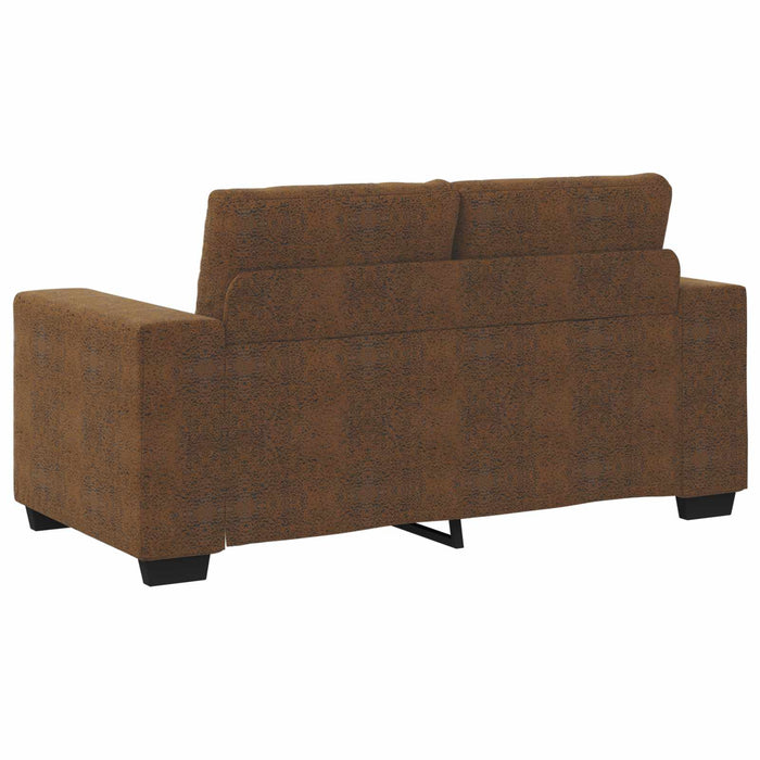 Canapea 2 pcs Maro 221 x 80 x 80 cm țesătură WALTI