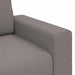 Set de canapea cu perne, 2 piese, gri taupe, material textil - WALTI WALTI
