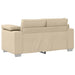 Canapea 2 pcs Crem 219 x 80 x 82 cm țesătură - WALTI WALTI