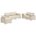 Set de canapea 2 pcs Gri de nor 219 x 77 x 82 cm țesătură - WALTI WALTI