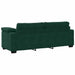Set canapele 2 piese cu perne catifea verde închis - WALTI WALTI