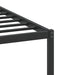 Cadru pat fără saltea, stejar fumuriu 80x200 cm lemn prelucrat - WALTI WALTI