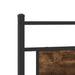 Cadru de pat fără saltea Stejar afumat 107x203cm Lemn prelucrat - WALTI WALTI