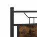 Cadru pat fără saltea stejar fumuriu 120x200 cm, lemn prelucrat - WALTI WALTI