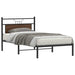 Cadru de pat fără saltea Stejar maro 107x203 cm Lemn prelucrat - WALTI WALTI