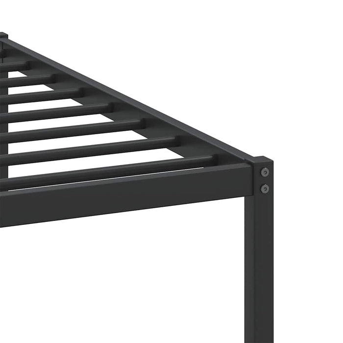 Cadru de pat fără saltea Stejar maro 200x200 cm Lemn prelucrat WALTI