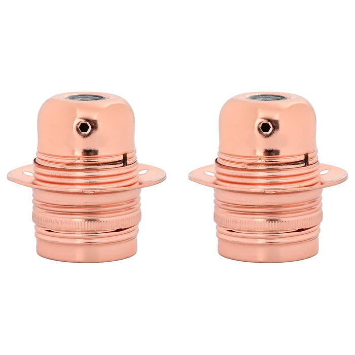 Suporturi de lampă 2 buc Rose Gold E27 - WALTI WALTI