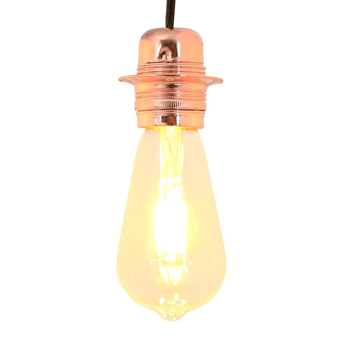 Suporturi de lampă 2 buc Rose Gold E27 - WALTI WALTI