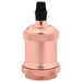 Suporturi de lampă 2 buc Rose Gold E27 - WALTI WALTI