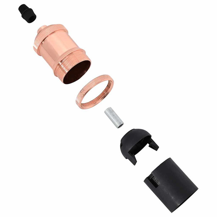 Suporturi de lampă 2 buc Rose Gold E27 - WALTI WALTI
