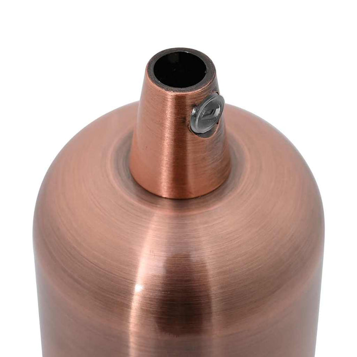 Suporturi de lampă 2 buc Roșu Bronz E27 - WALTI WALTI
