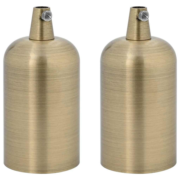 Suporturi de lampă 2 buc Bronz E27 WALTI