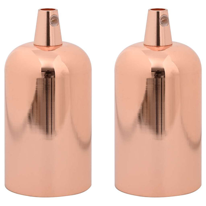 Suporturi de lampă 2 buc Rose Gold E27 - WALTI WALTI
