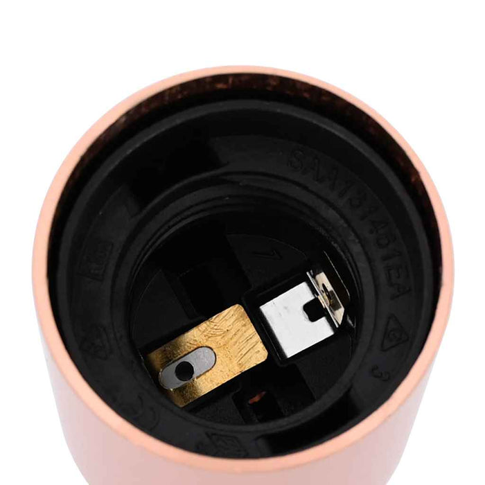 Suporturi de lampă 2 buc Rose Gold E27 - WALTI WALTI