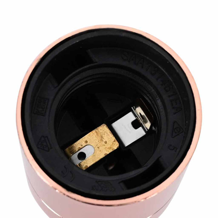 Suporturi de lampă 2 buc Rose Gold E27 - WALTI WALTI