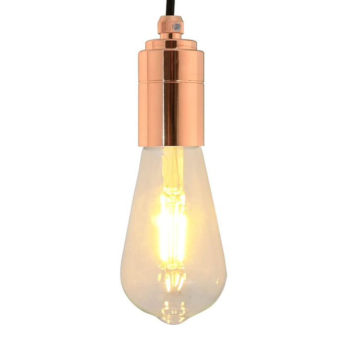 Suporturi de lampă 2 buc Rose Gold E27 - WALTI WALTI