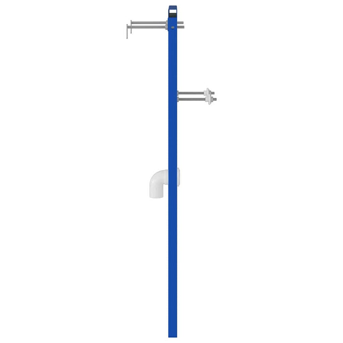 Suport de perete pentru baie albastru 50 x 17.5 x 136 cm Oțel - WALTI WALTI