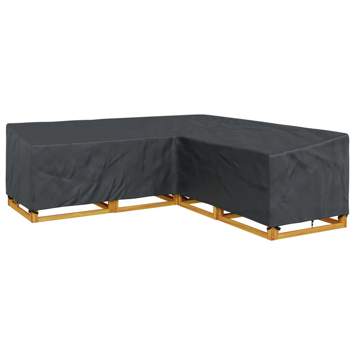 Husă pentru mobilă Negru 270 x 270 x 80 cm Material Oxford 600D WALTI