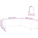 Husă pentru mobilier de exterior 300 x 300 x 80 cm - WALTI WALTI