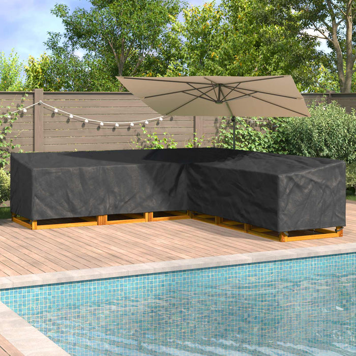 Husă pentru mobilă 300 x 300 x 80 cm Material Oxford 420D Negru - WALTI WALTI