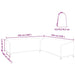 Husă pentru mobilier de exterior 325 x 325 x 80 cm - WALTI WALTI