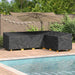 Husă pentru mobilier de exterior 286 x 222 x 80 cm - WALTI WALTI