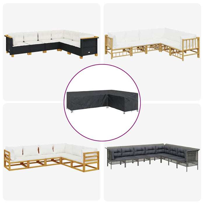 Husă pentru mobilier de exterior 286 x 222 x 80 cm - WALTI WALTI