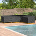 Husă pentru mobilă 330 x 255 x 80 cm Material Oxford 210D Negru - WALTI WALTI