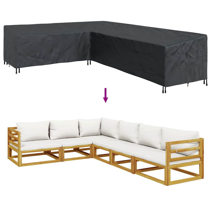 Husă pentru mobilier de exterior 330 x 255 x 80 cm - WALTI WALTI