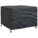 Husă pentru mobilier de exterior Negru 113 x 113 x 73 cm 420D - WALTI WALTI