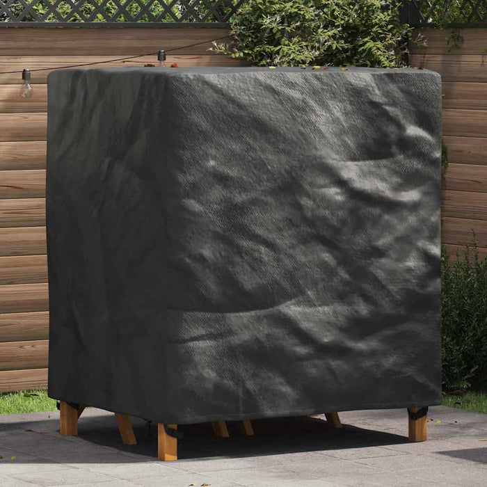 Husă pentru mobilier de exterior Negru 116 x 100 x 120 cm 210D - WALTI WALTI