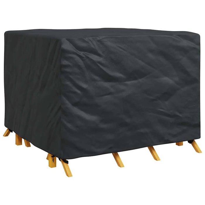 Husă pentru mobilă Negru 135 x 135 x 90 cm Textil Oxford 600D WALTI