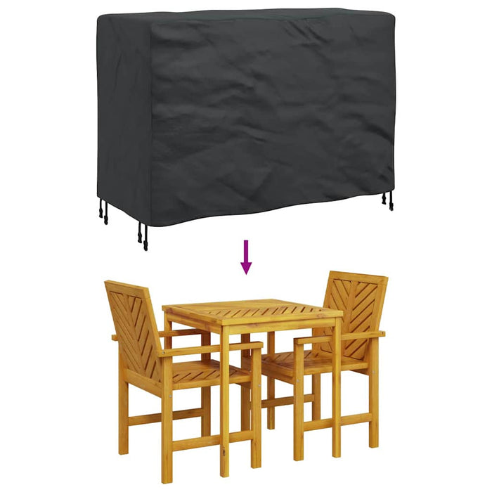 Husă pentru mobilier de exterior Negru 140 x 70 x 90 cm 210D - WALTI WALTI