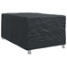 Husă pentru mobilier de exterior Negru 143 x 225 x 90 cm 210D - WALTI WALTI