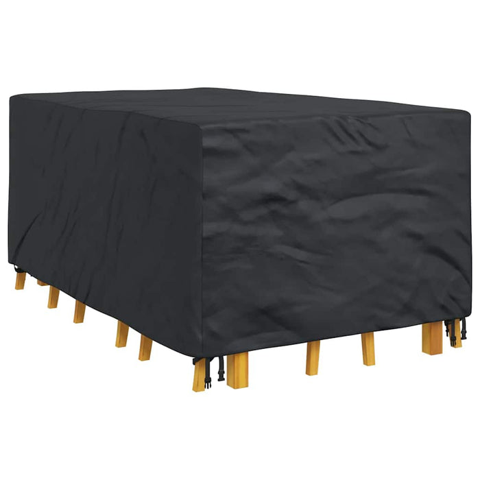Husă pentru mobilier de exterior Negru 143 x 225 x 90 cm 420D - WALTI WALTI