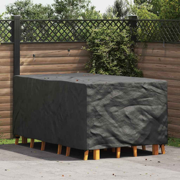 Husă pentru mobilier de exterior Negru 143 x 225 x 90 cm 600D - WALTI WALTI