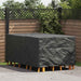Husă pentru mobilier de exterior Negru 143 x 225 x 90 cm 600D - WALTI WALTI
