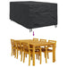 Husă pentru mobilier de exterior Negru 143 x 225 x 90 cm 600D - WALTI WALTI