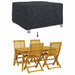 Husă pentru mobilier de exterior Negru 150 x 150 x 75 cm 210D - WALTI WALTI
