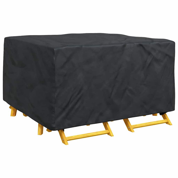 Husă pentru mobilier de exterior Negru 150 x 150 x 75 cm 210D - WALTI WALTI