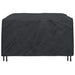 Husă pentru mobilier de exterior Negru 150 x 150 x 75 cm 420D - WALTI WALTI