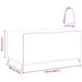 Husă pentru mobilier de exterior Negru 170 x 100 x 70 cm 420D - WALTI WALTI