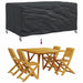 Husă pentru mobilier de exterior Negru 172 x 113 x 73 cm 420D - WALTI WALTI
