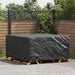 Husă pentru mobilier de exterior Negru 180 x 190 x 85 cm 420D - WALTI WALTI