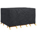 Husă pentru mobilier de exterior Negru 180 x 120 x 74 cm 210D - WALTI WALTI
