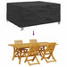 Husă pentru mobilier de exterior Negru 200 x 160 x 70 cm 600D - WALTI WALTI