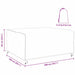 Husă pentru mobilier de exterior Negru 200 x 150 x 85 cm 600D - WALTI WALTI